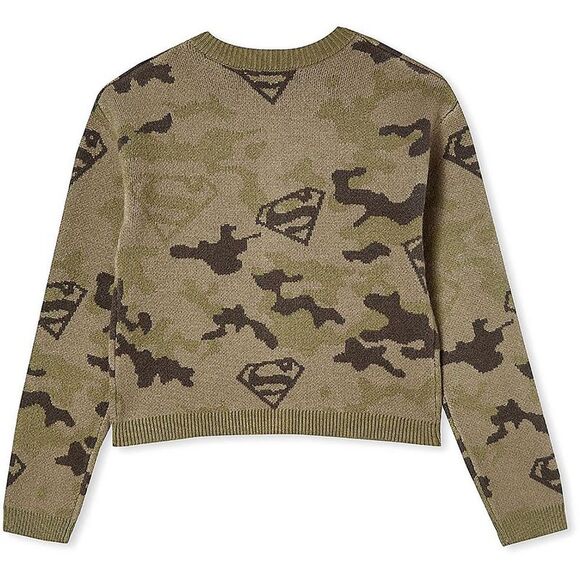 Cotton On Womens Green Camouflage Button Front Cardigan Sweater Jacket NWT - Picture 2 of 2